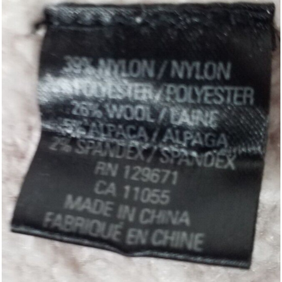 360Sweater Pink Vneck Long Sleeve Pullover Stretch Wool Blend NWT Size L - Picture 5 of 6